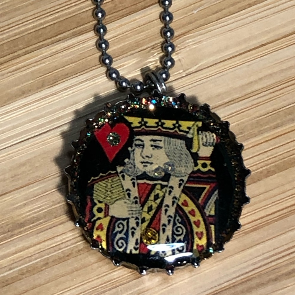 Necklace king of hearts